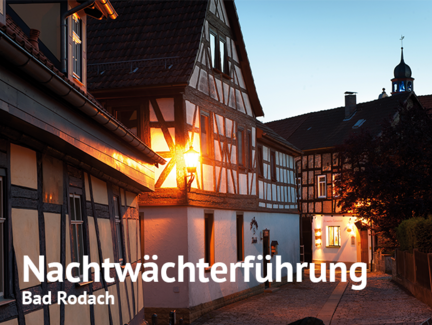 Bad Rodach bei Nacht