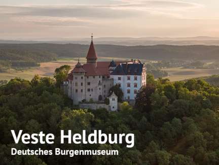 Veste Heldburg im Sonnenaufgang