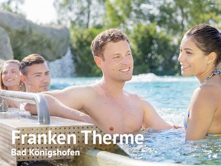 Außenbecken der Franken Therme 